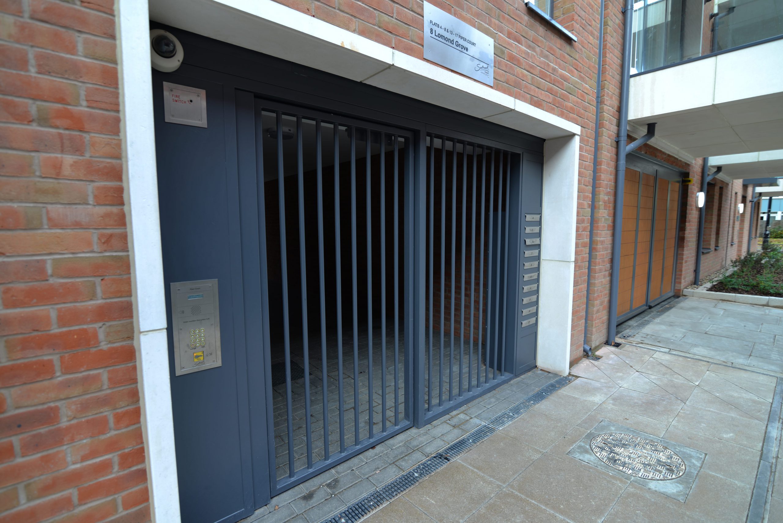 INDUSTRIAL STEEL GATES AND MAIL BOX FABRICATED TO LPS1175 SR2 AND PAS24 STANDARD. PRODUCED AND INSTALLED BY PREMIER SECURITY CONSULTANTS LTD.