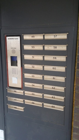 INTEGRATED STEEL SECURITY MAILBOX SYSTEM WITH SECURED BY DESIGN CERTIFICATION.