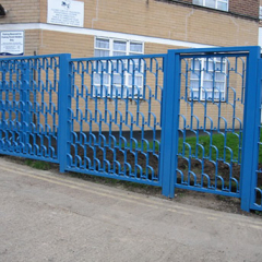 HIGH SECURITY STEEL GATES INSTALLED IN LONDON