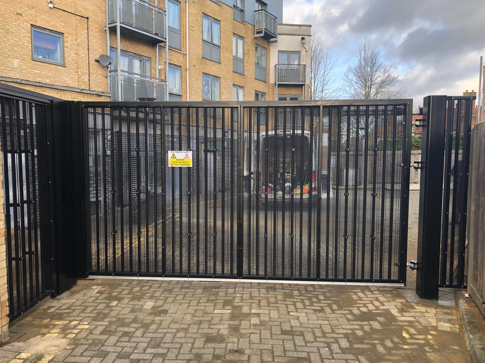 PEDESTRIAN AND VEHICLE STEEL LPS1175 SR2 GATES NOW TESTED TO SR3 STANDARD