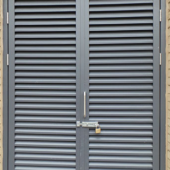 STEEL LOUVER DOORS. SECURED BY DESIGN. PAS24 LPS1175 SR3