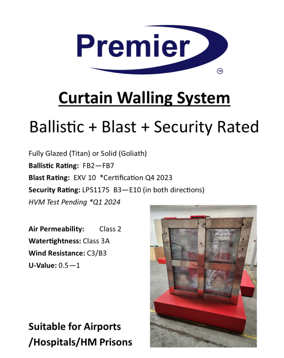 BALLISTIC BLAST SECURITY AND FIRE BY PREMIER SCURITY AND FIRE CONSULTANTS PRODUCT LIST 2